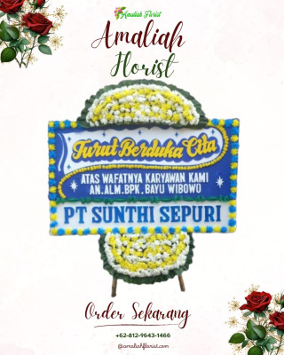 Papan Bunga Duka di Sindangmandi