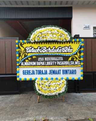 Papan Bunga Duka di Sindangmandi